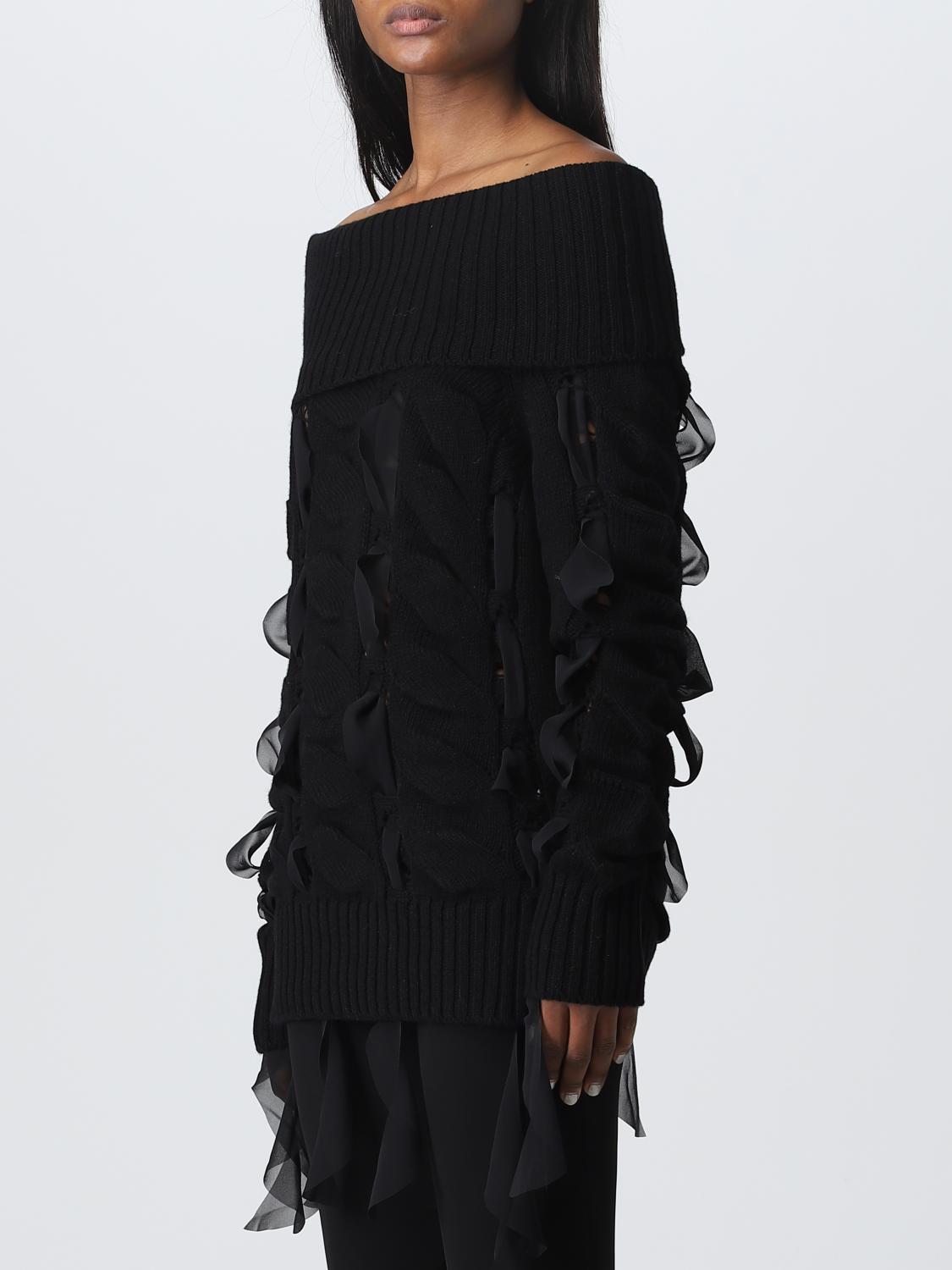 BLUMARINE PULLOVER: Pullover damen Blumarine, Schwarz - Img 4