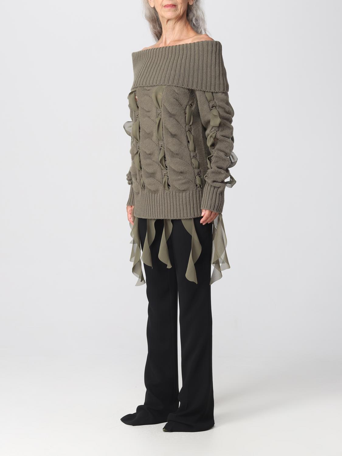 BLUMARINE JERSEY: Jersey mujer Blumarine, Verde - Img 4