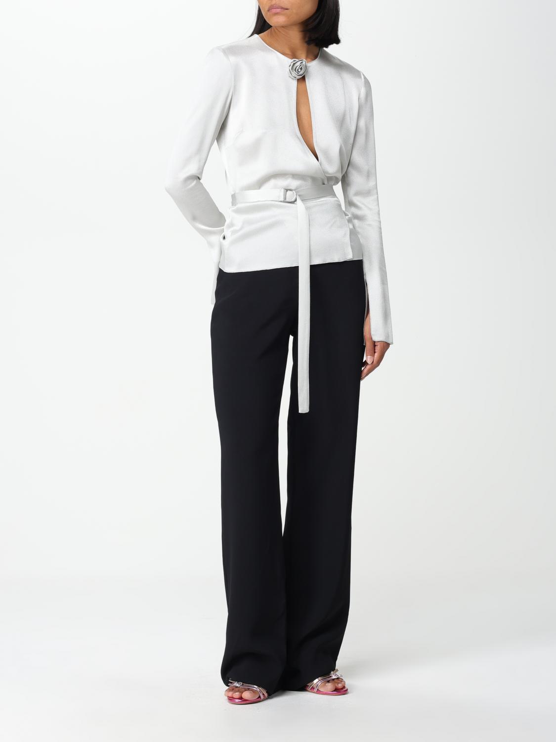 BLUMARINE TOP: Hemdbluse damen Blumarine, Grau - Img 2