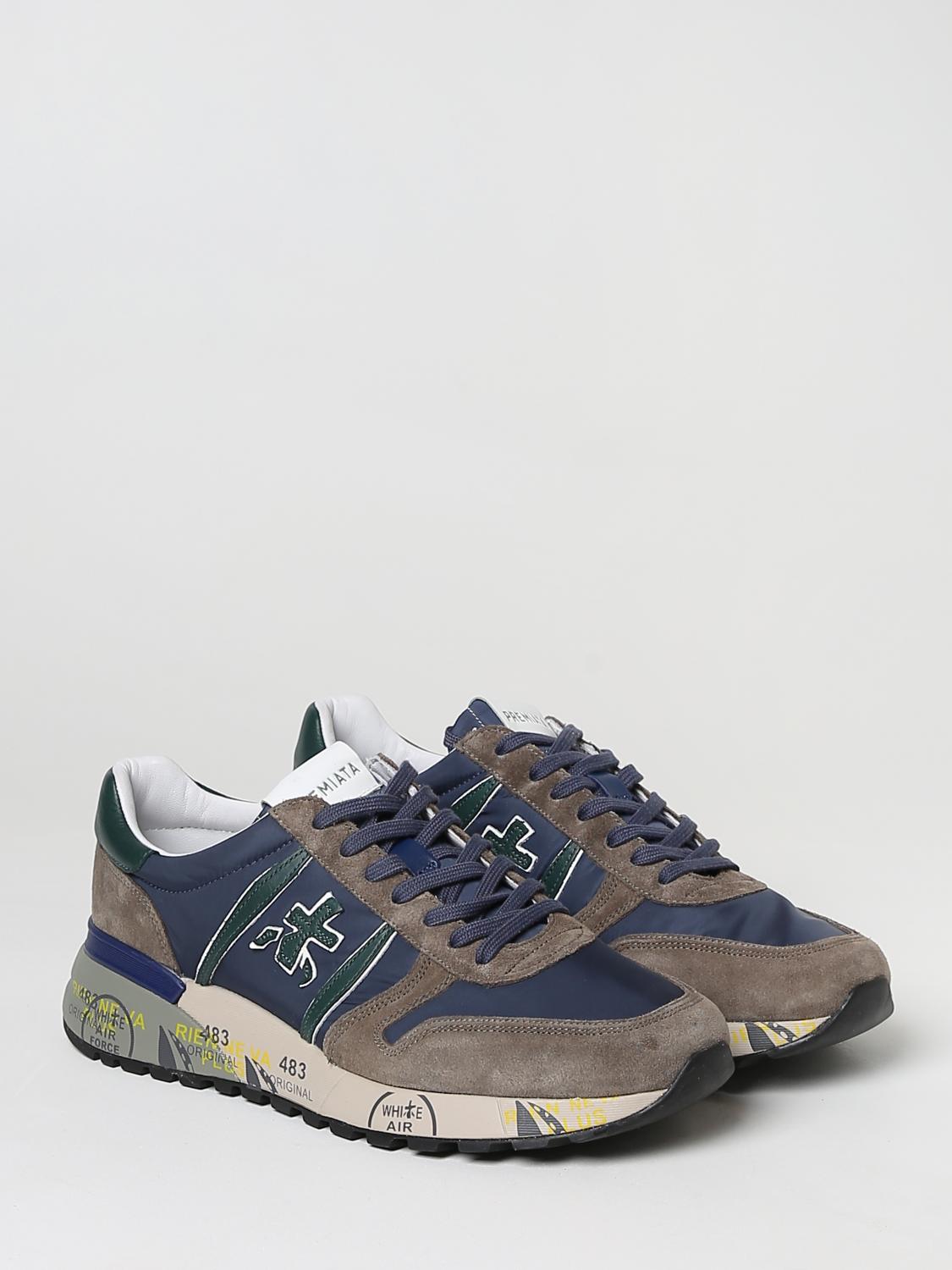 PREMIATA BASKETS: Baskets homme Premiata, Vert - Img 2