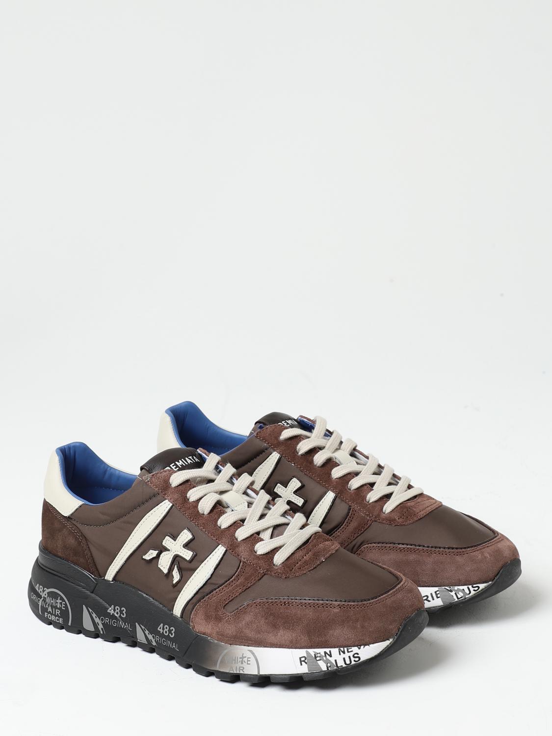 PREMIATA BASKETS: Baskets homme Premiata, Marron - Img 2