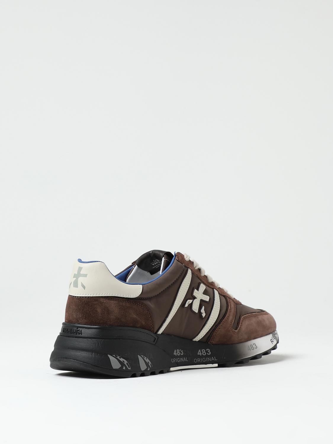 PREMIATA BASKETS: Baskets homme Premiata, Marron - Img 3