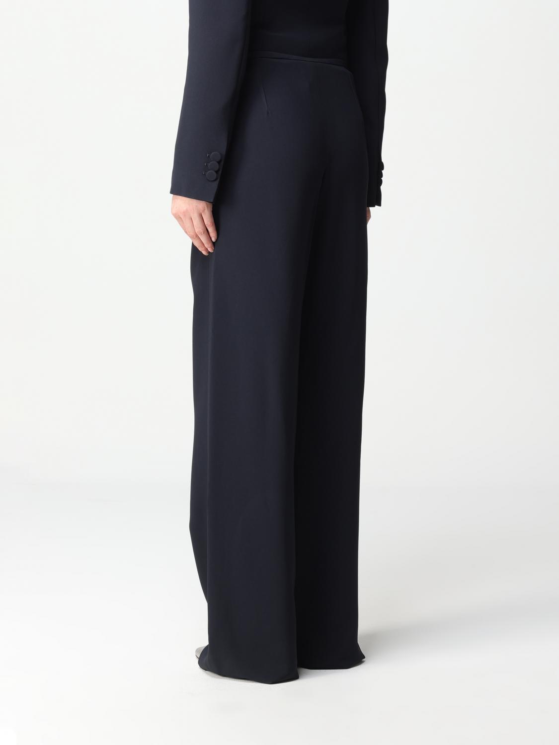 EMPORIO ARMANI PANTALONES: Pantalón mujer Emporio Armani, Azul Oscuro - Img 2