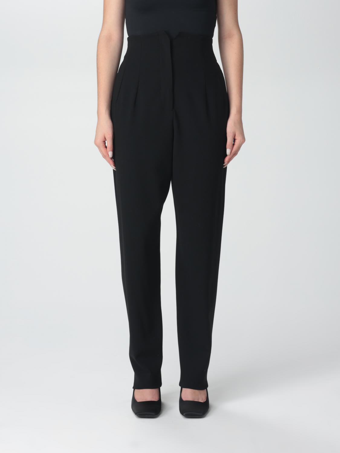 EMPORIO ARMANI PANTALONES: Pantalón mujer Emporio Armani, Negro - Img 1