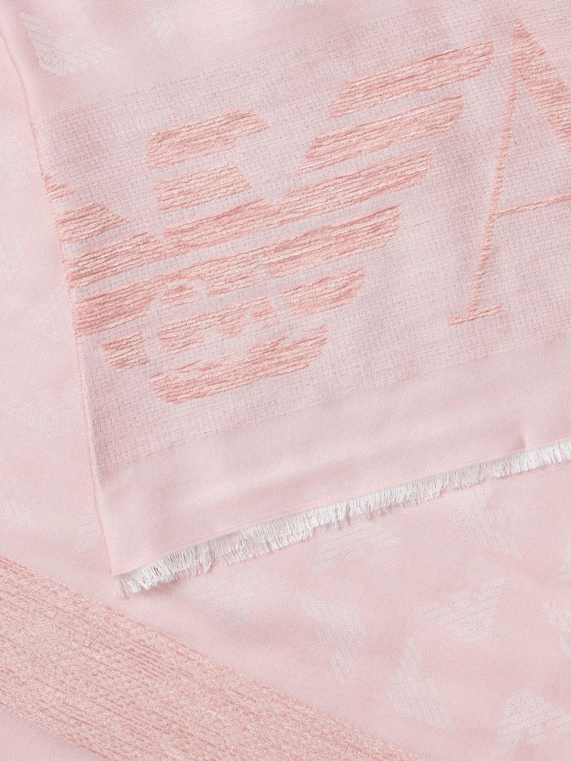 EMPORIO ARMANI BUFANDA: Bufanda mujer Emporio Armani, Rosa - Img 3