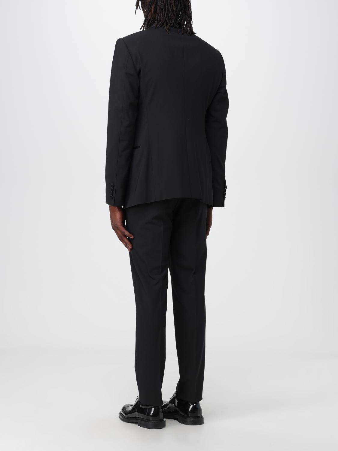 EMPORIO ARMANI SUIT: Suit men Emporio Armani, Black - Img 3