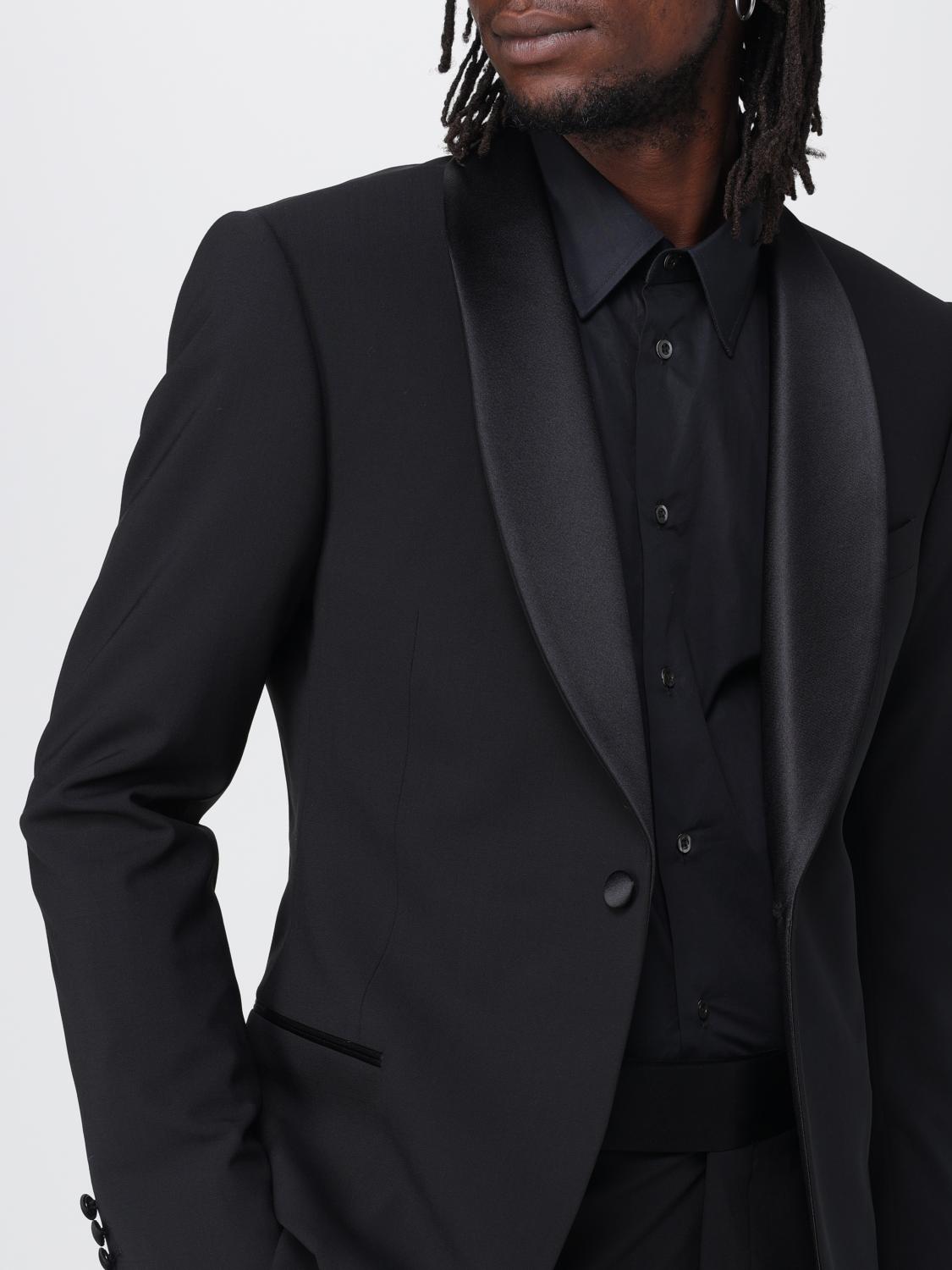 EMPORIO ARMANI SUIT: Suit men Emporio Armani, Black - Img 5