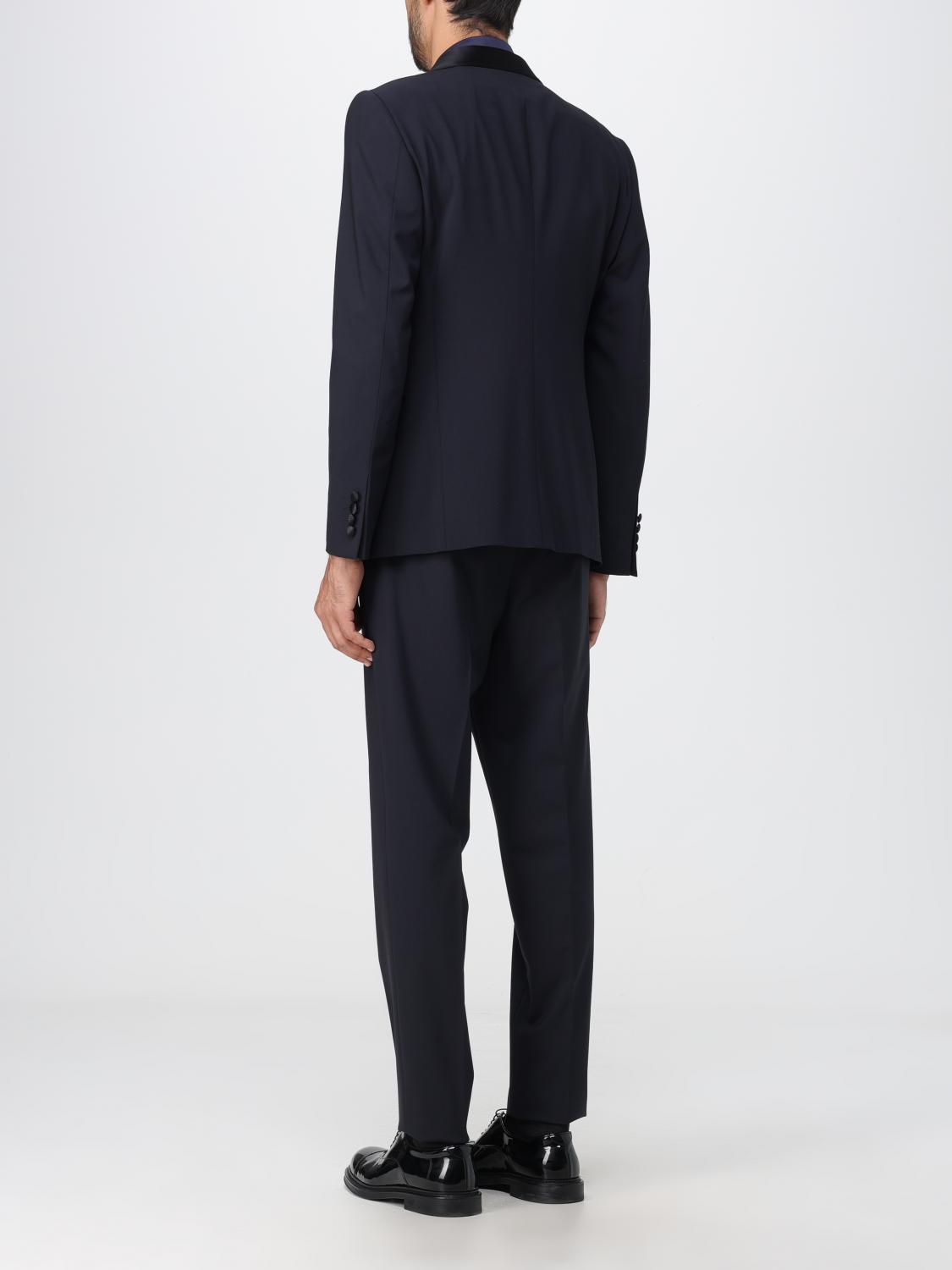 EMPORIO ARMANI SUIT: Suit men Emporio Armani, Blue - Img 3