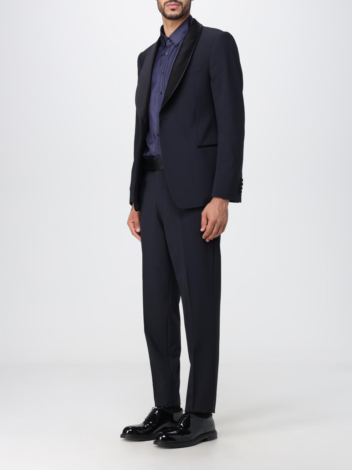 EMPORIO ARMANI SUIT: Suit men Emporio Armani, Blue - Img 4