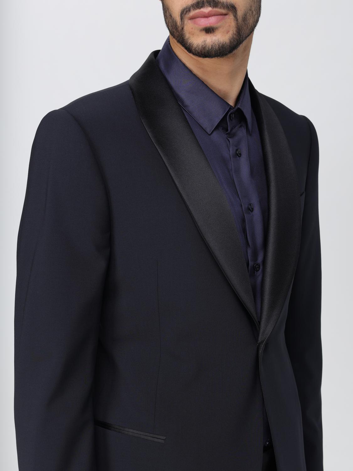 EMPORIO ARMANI SUIT: Suit men Emporio Armani, Blue - Img 5