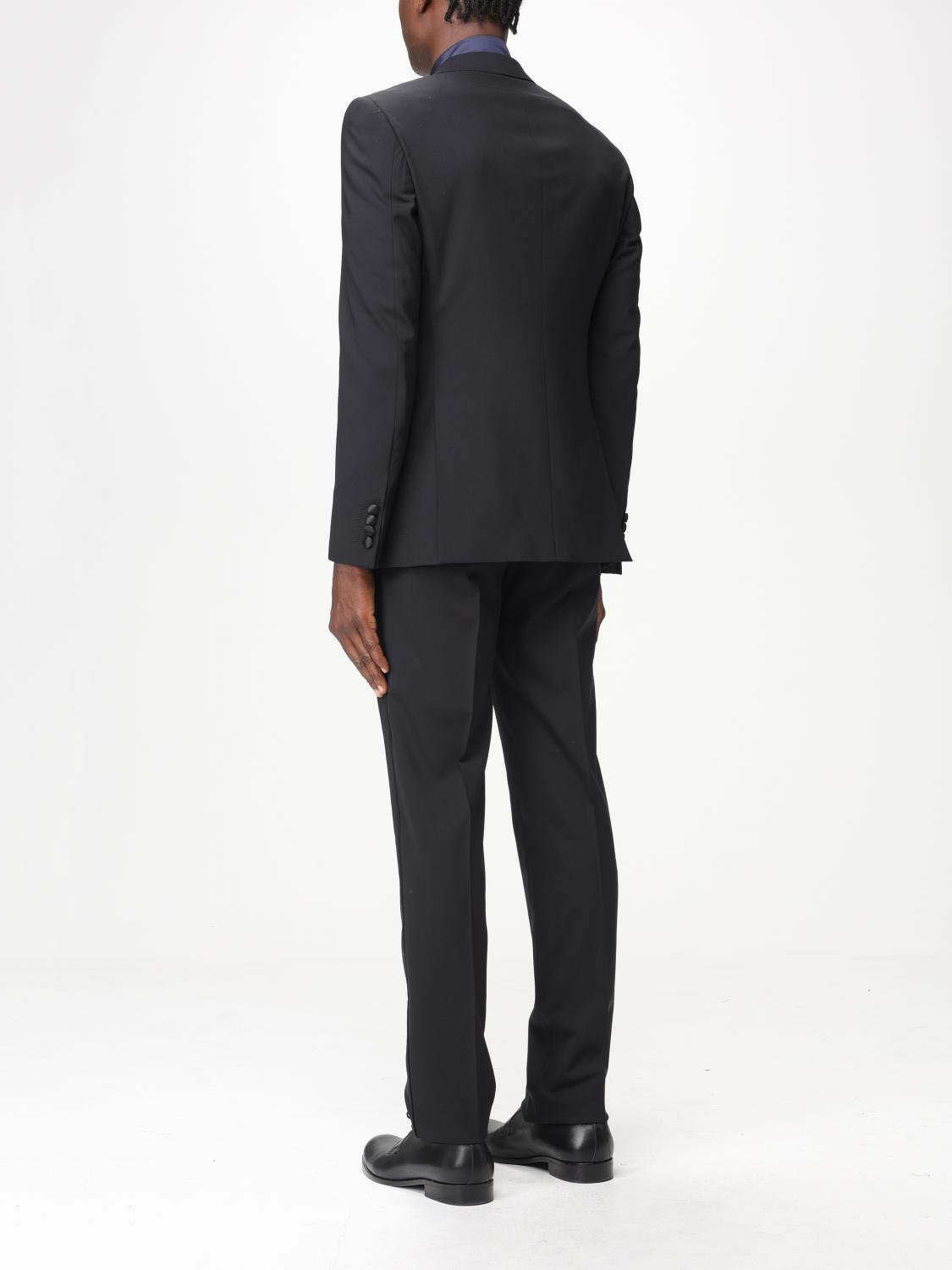 EMPORIO ARMANI SUIT: Suit men Emporio Armani, Black - Img 3