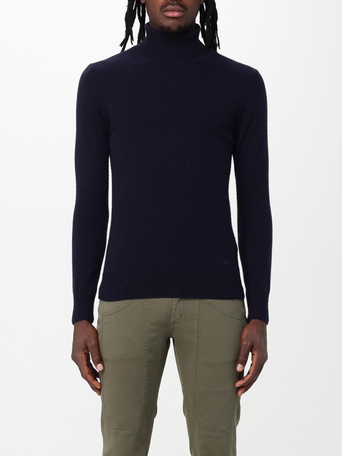 EMPORIO ARMANI PULLOVER: Pullover herren Emporio Armani, Blau - Img 1
