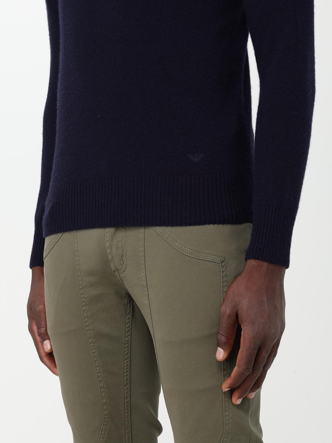EMPORIO ARMANI PULLOVER: Pullover herren Emporio Armani, Blau - Img 3