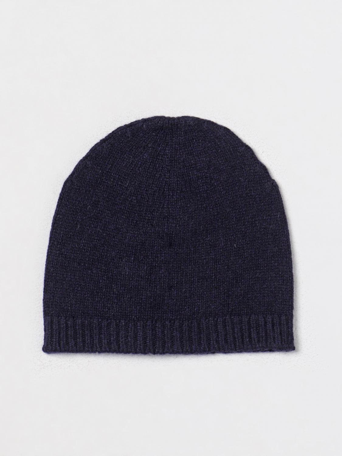 EMPORIO ARMANI CAPPELLO: Cappello Emporio Armani in cashmere, Blue - Img 2