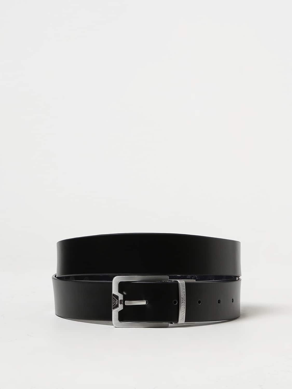 EMPORIO ARMANI GÜRTEL: Gürtel herren Emporio Armani, Blau - Img 2