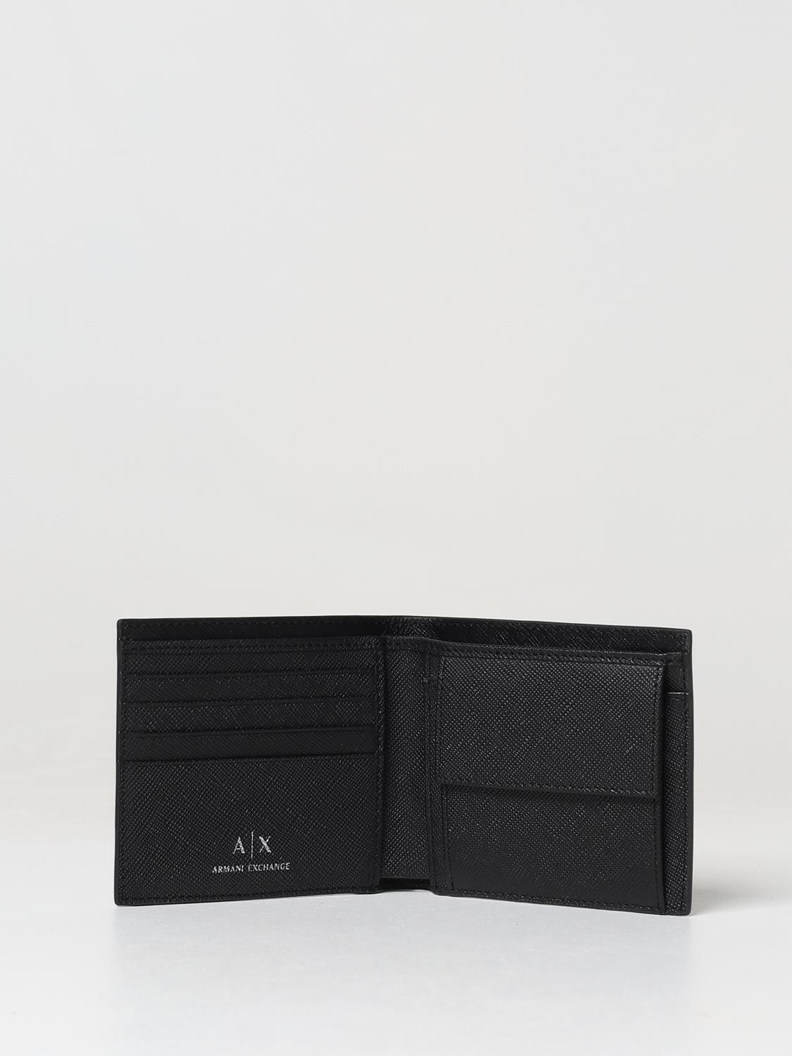 ARMANI EXCHANGE 钱包: 钱包 男士 Armani Exchange, 黑色 - Img 2