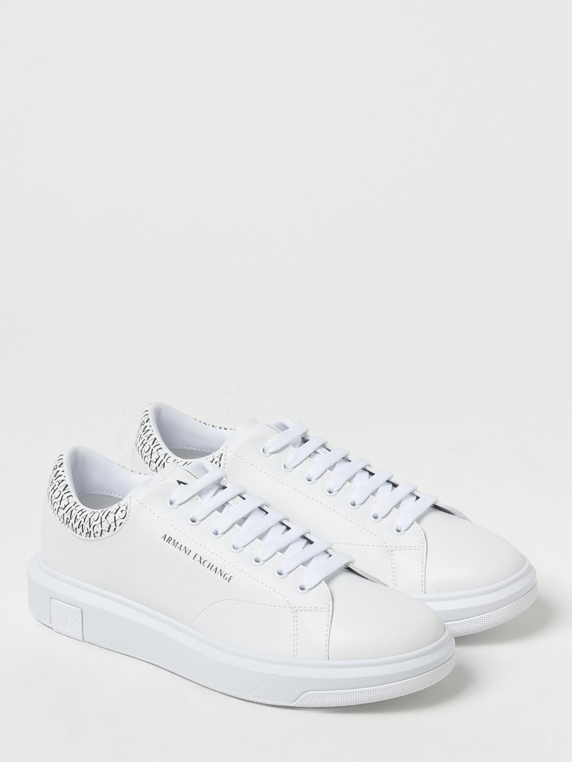 ARMANI EXCHANGE SNEAKERS: Sneakers men Armani Exchange, White - Img 2