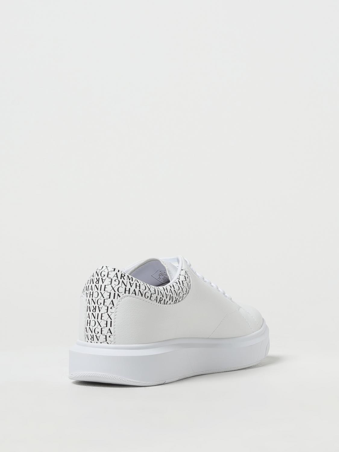 ARMANI EXCHANGE SNEAKERS: Sneakers men Armani Exchange, White - Img 3