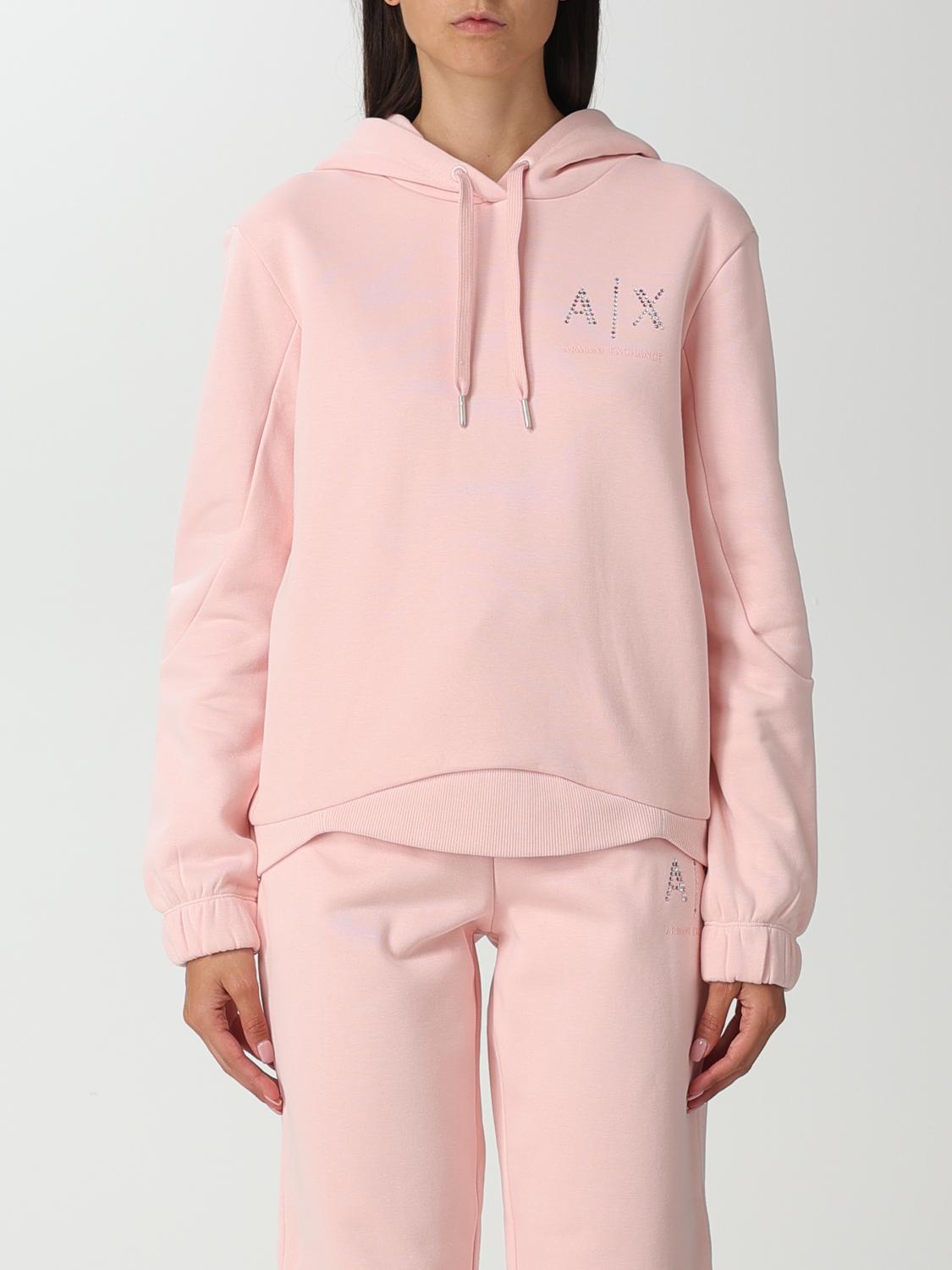 ARMANI EXCHANGE: Sweatshirt woman - Pink | Armani Exchange