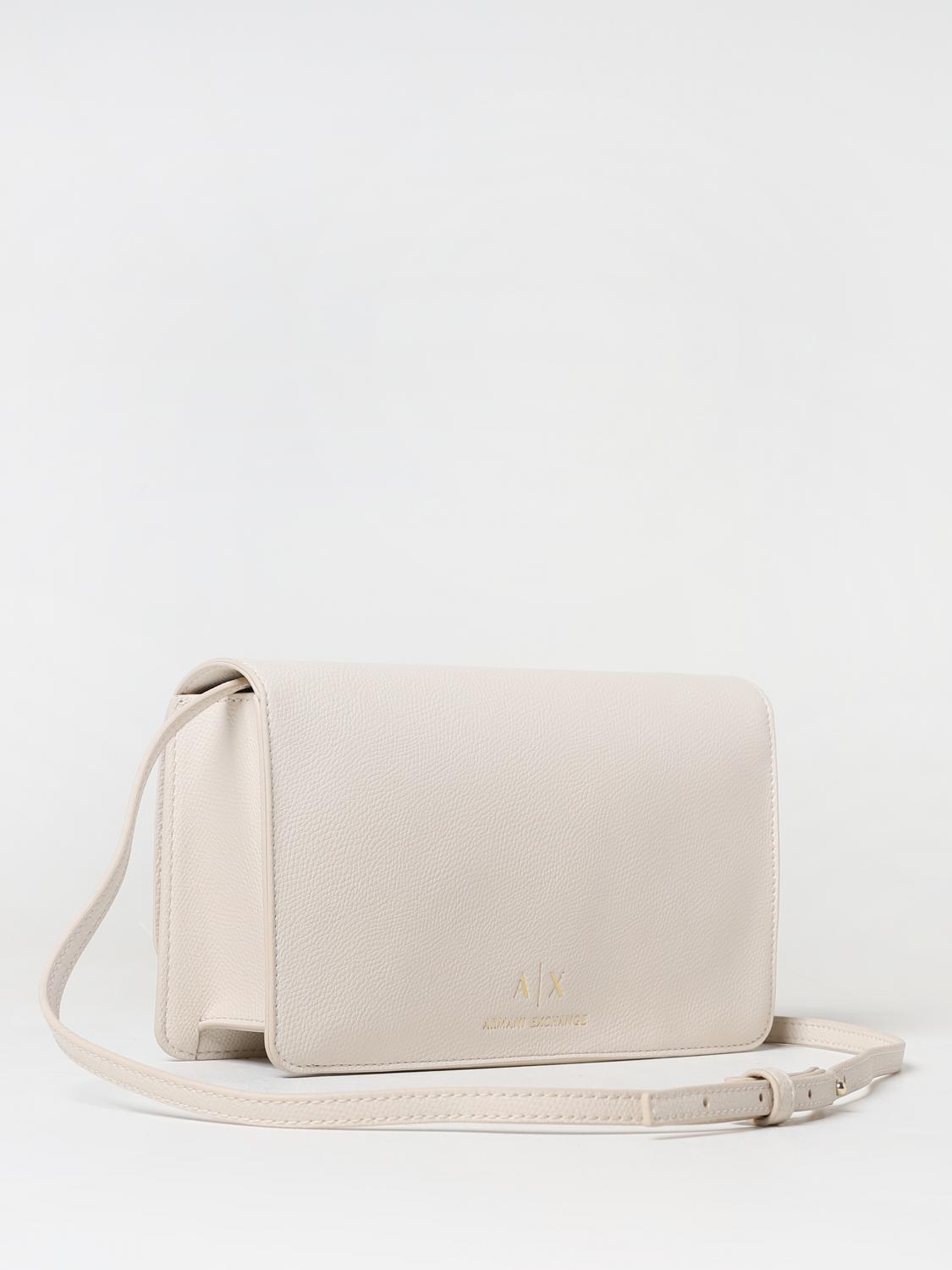 ARMANI EXCHANGE: Shoulder bag woman - Yellow Cream | Armani