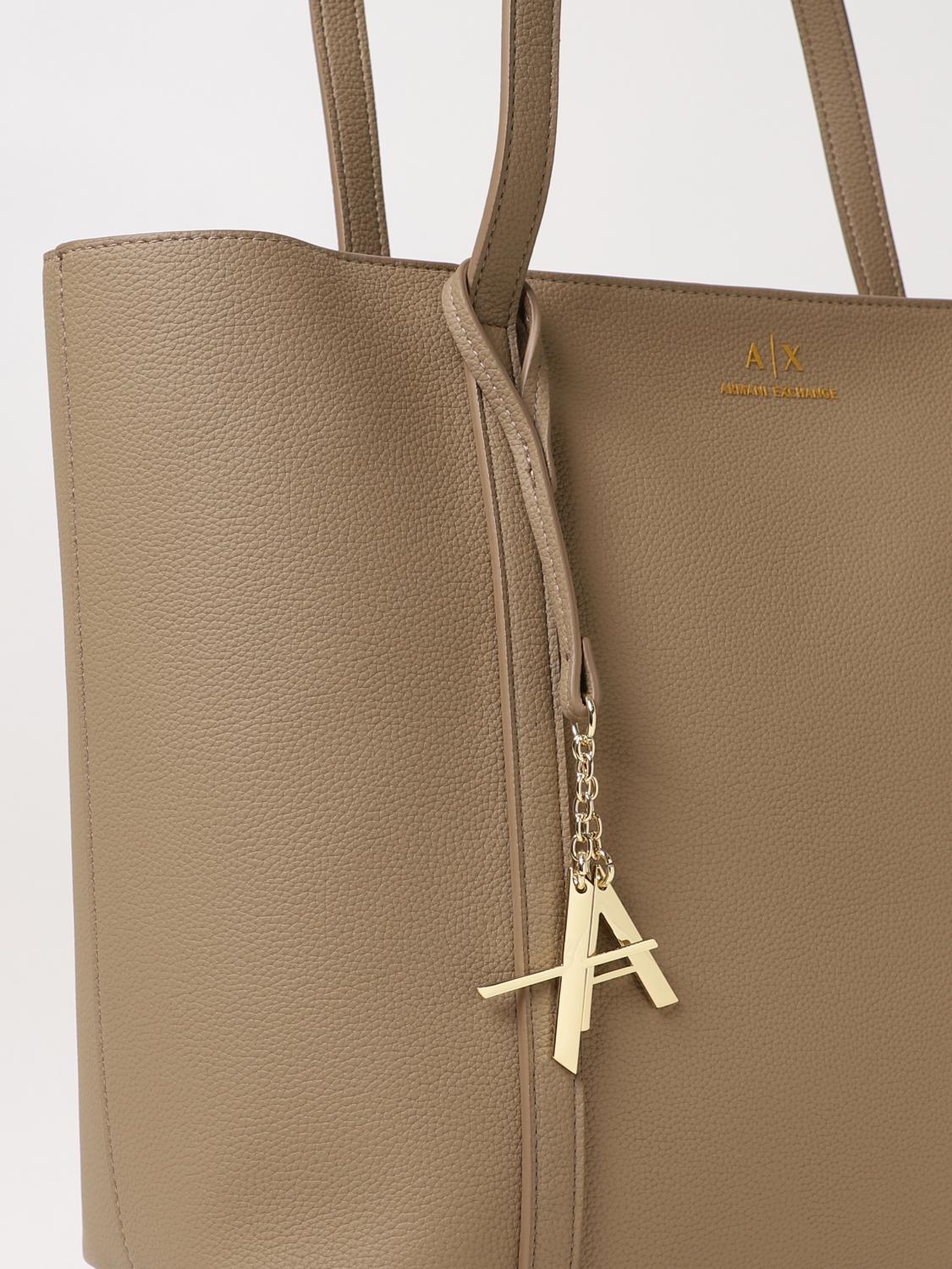 Armani Exchange ショルダーバッグ レディース - ベージュ 