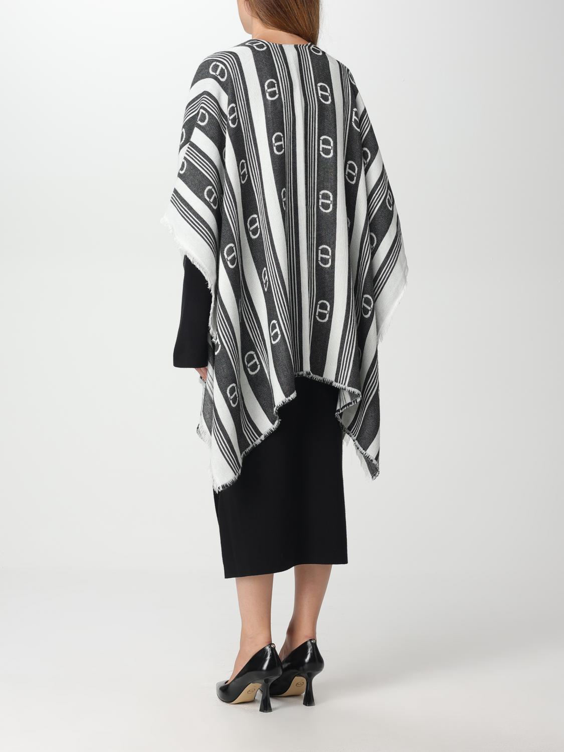 TWINSET CAPA: Capa mujer Twinset, Negro - Img 2