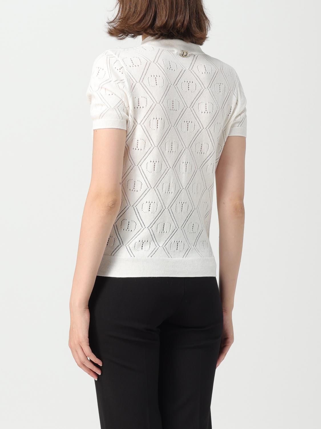 TWINSET MAGLIA: Maglia donna Twinset, Panna - Img 2