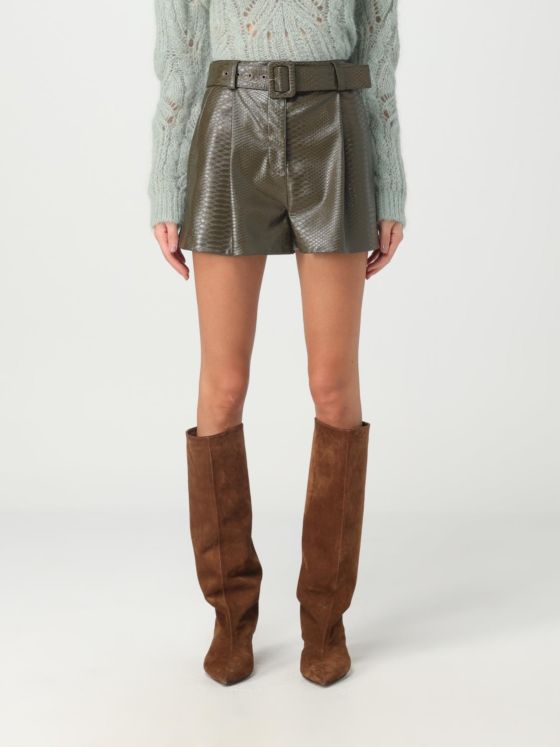 TWINSET PANTALONES CORTOS: Pantalòn cortos mujer Twinset, Militar - Img 1
