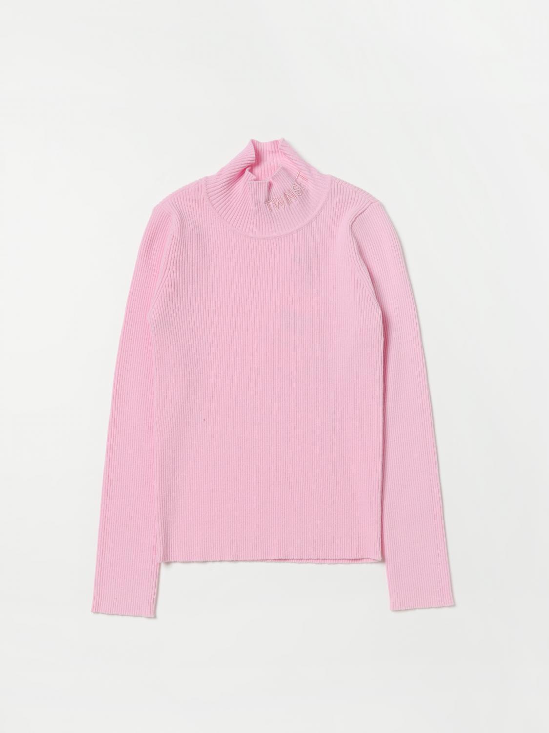 TWINSET PULLOVER: Pullover kinder Twinset, Pink - Img 1