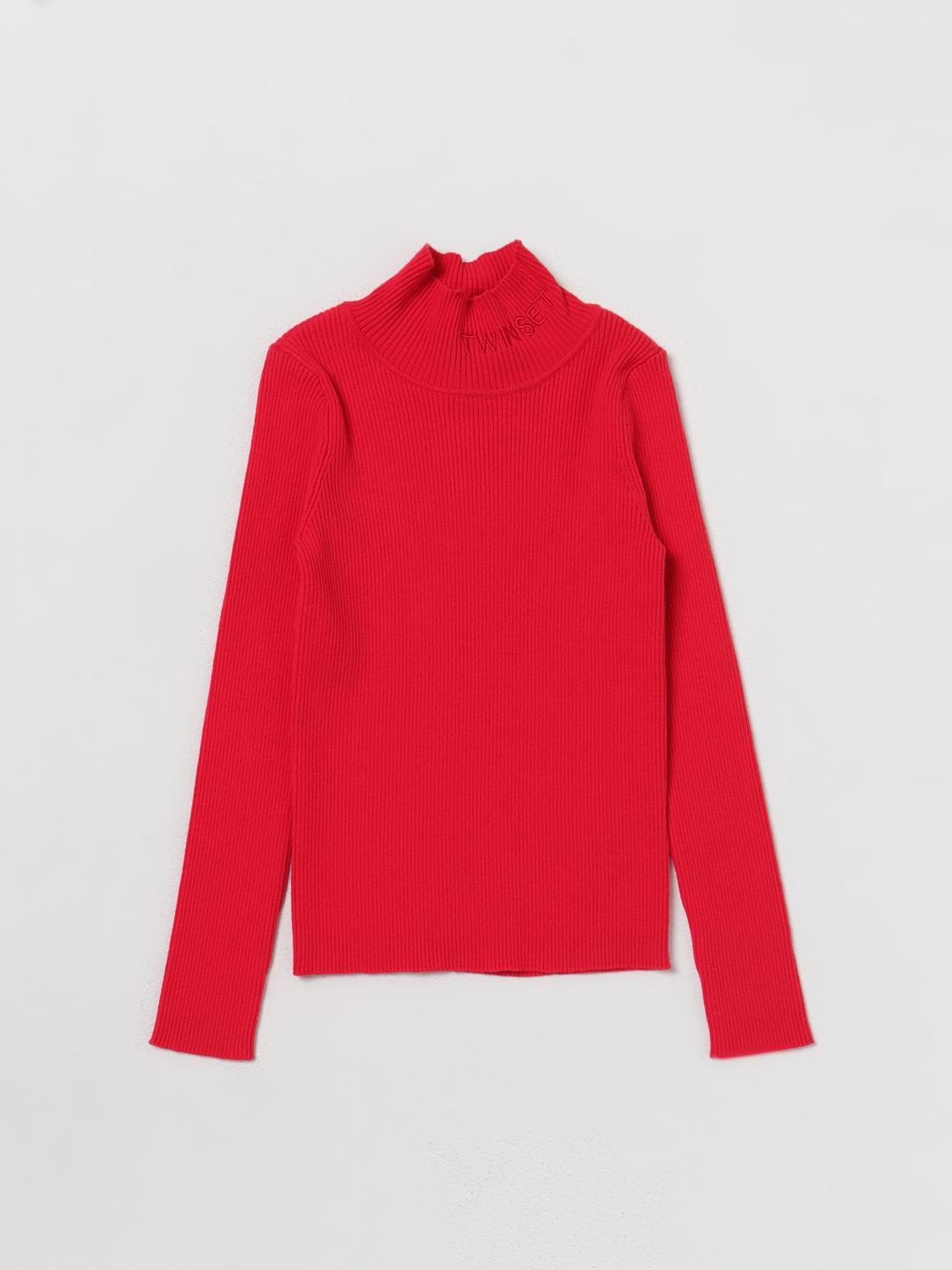 TWINSET PULLOVER: Pullover kinder Twinset, Rot - Img 1