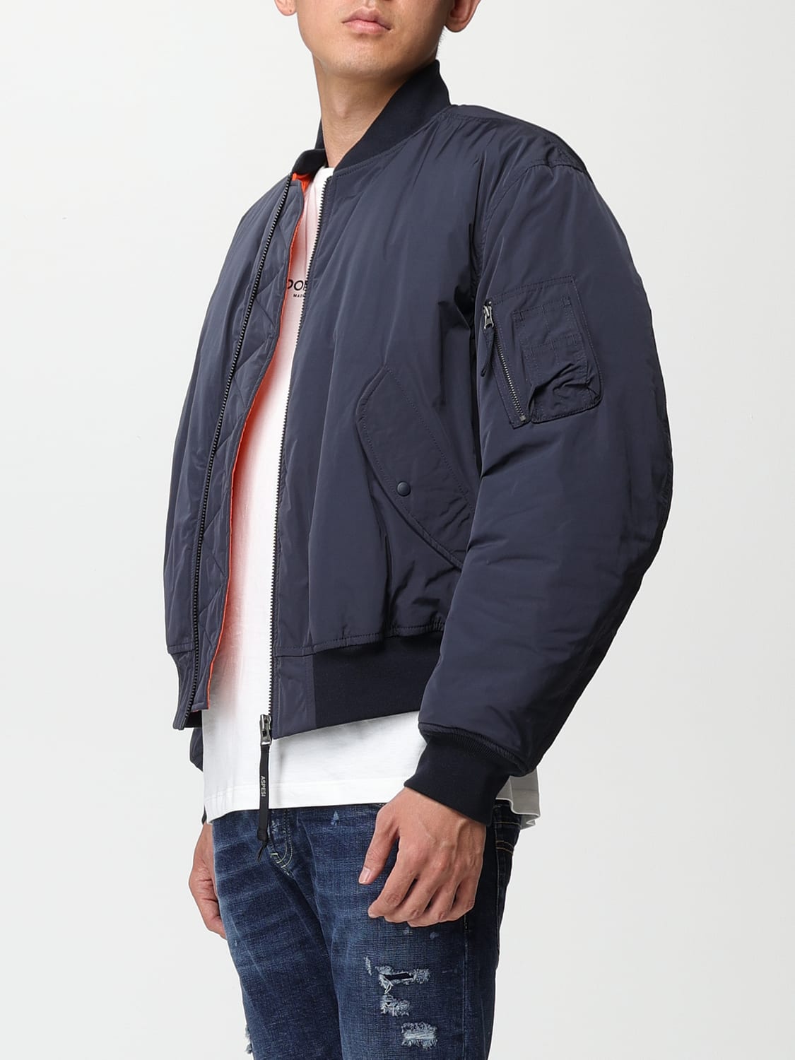 ASPESI CHAQUETA: Chaqueta hombre Aspesi, Azul Oscuro - Img 3