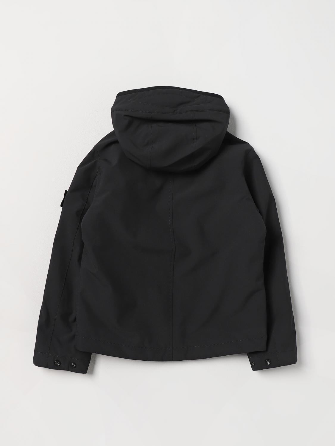 STONE ISLAND JUNIOR JACKET: Jacket kids Stone Island Junior, Black - Img 2