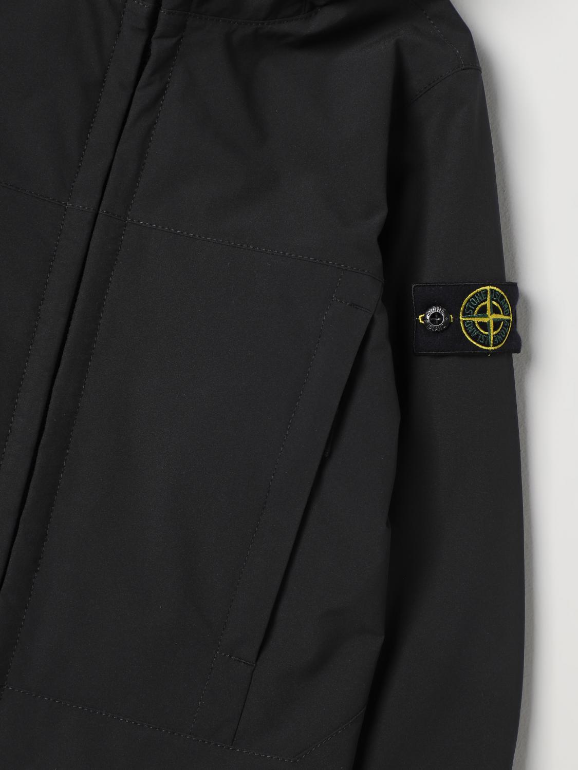 STONE ISLAND JUNIOR JACKET: Jacket kids Stone Island Junior, Black - Img 3