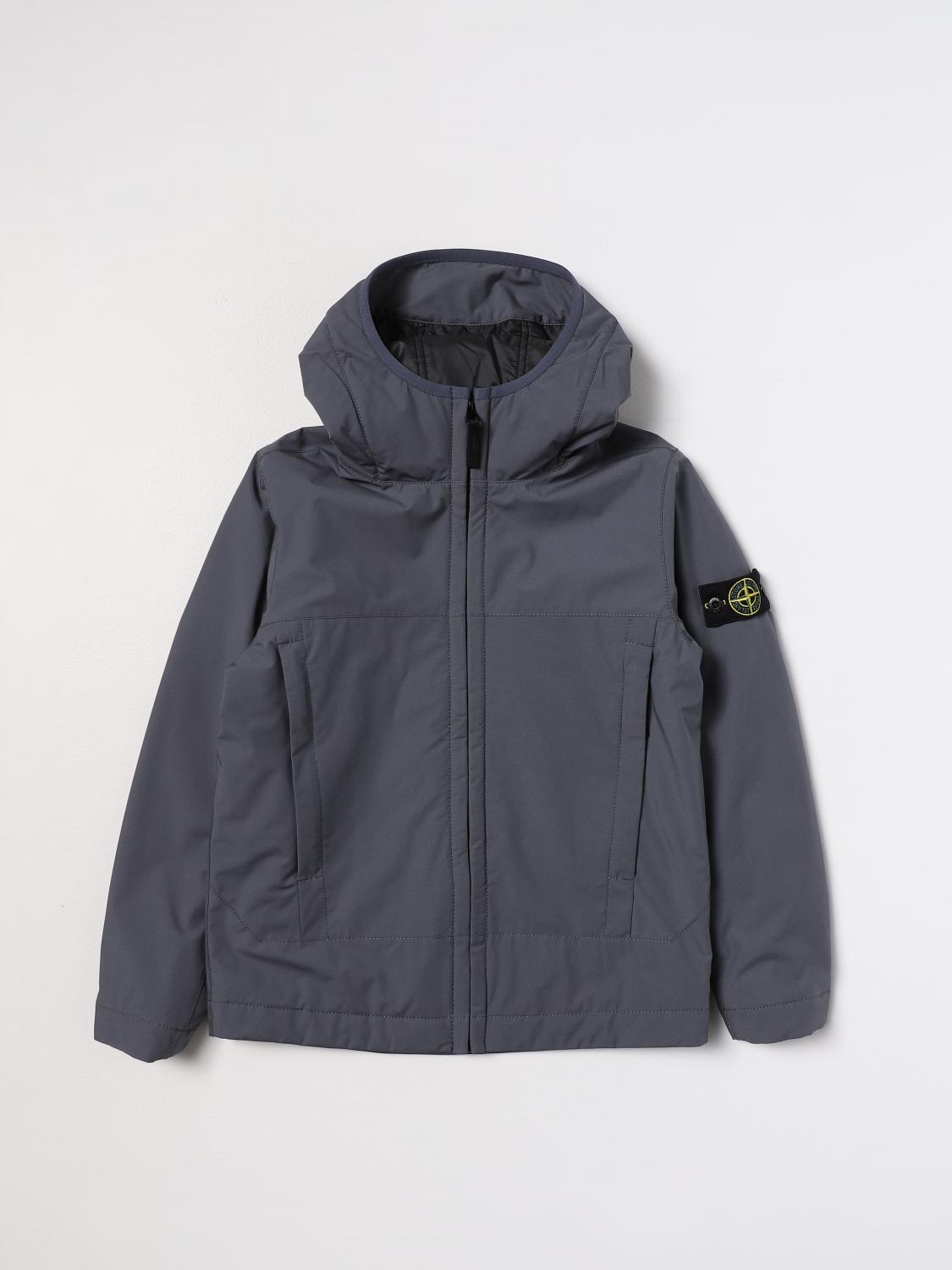 STONE ISLAND JUNIOR CHAQUETA: Chaqueta niños Stone Island Junior, Gris - Img 1