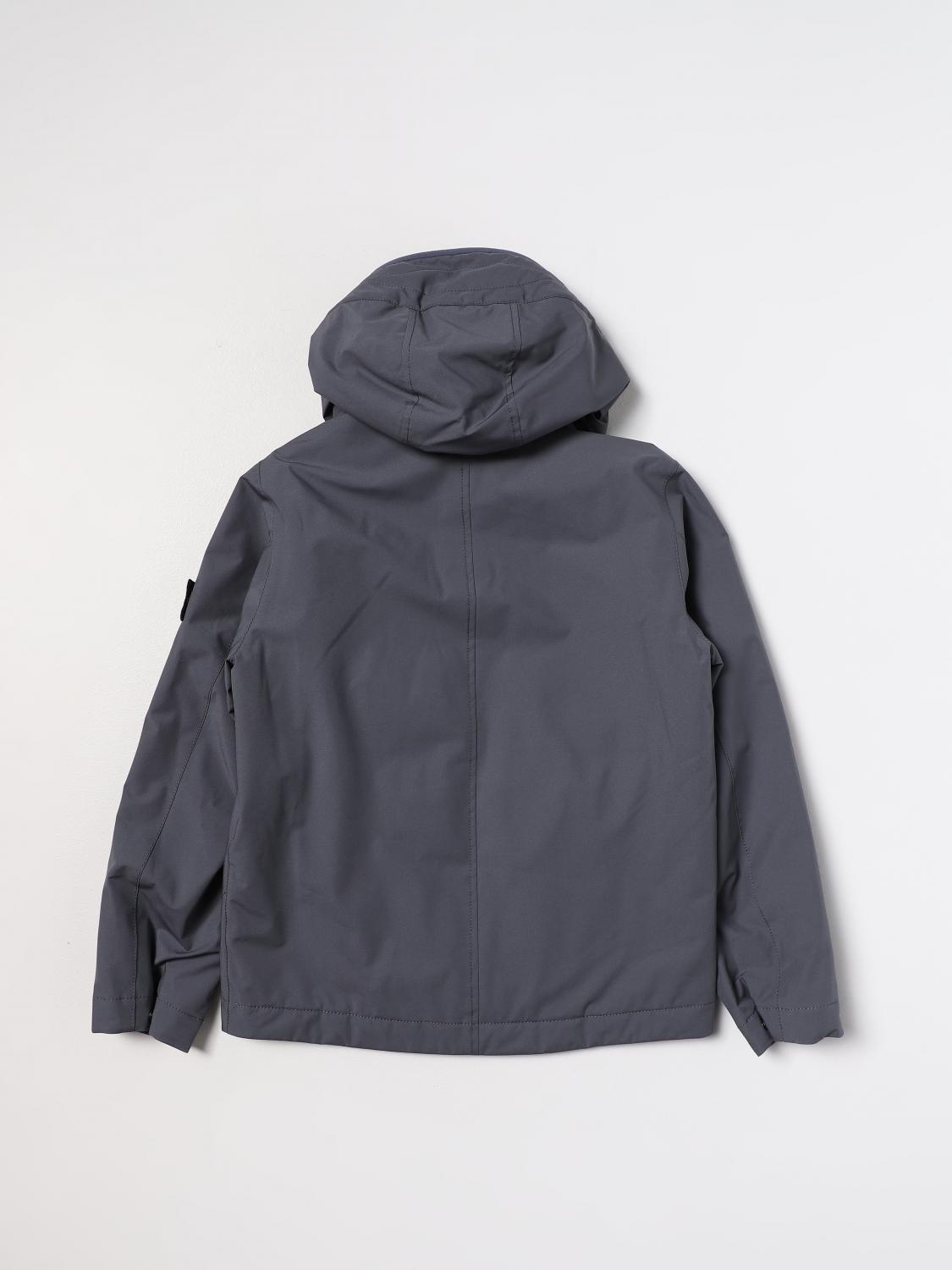 STONE ISLAND JUNIOR CHAQUETA: Chaqueta niños Stone Island Junior, Gris - Img 2