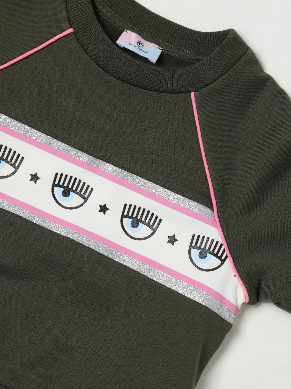 CHIARA FERRAGNI PULLOVER: Pullover kinder Chiara Ferragni, Military - Img 3