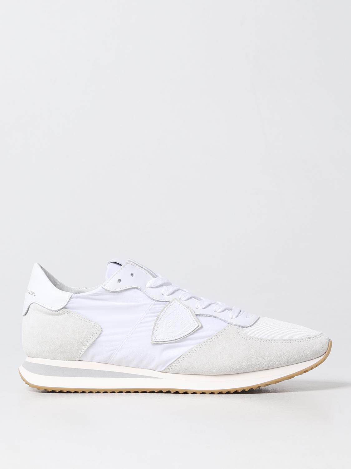 PHILIPPE MODEL SNEAKERS: Sneakers men Philippe Model, White - Img 1