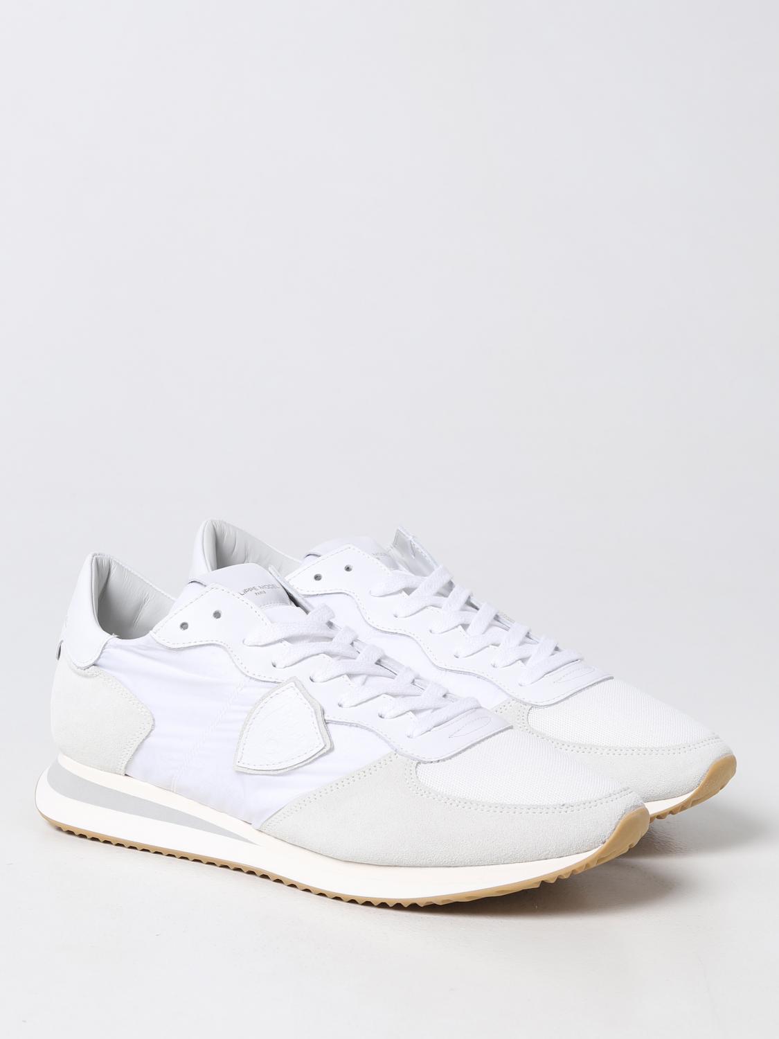 PHILIPPE MODEL SNEAKERS: Sneakers men Philippe Model, White - Img 2