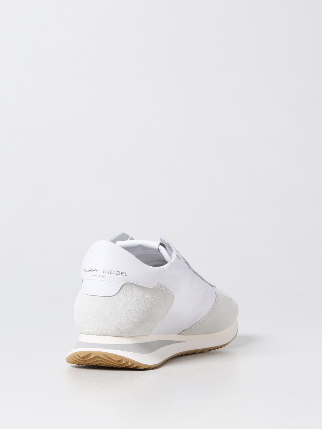 PHILIPPE MODEL SNEAKERS: Sneakers men Philippe Model, White - Img 3