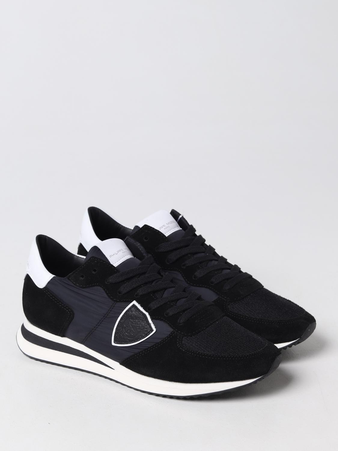 PHILIPPE MODEL SNEAKERS: Sneakers men Philippe Model, Black - Img 2