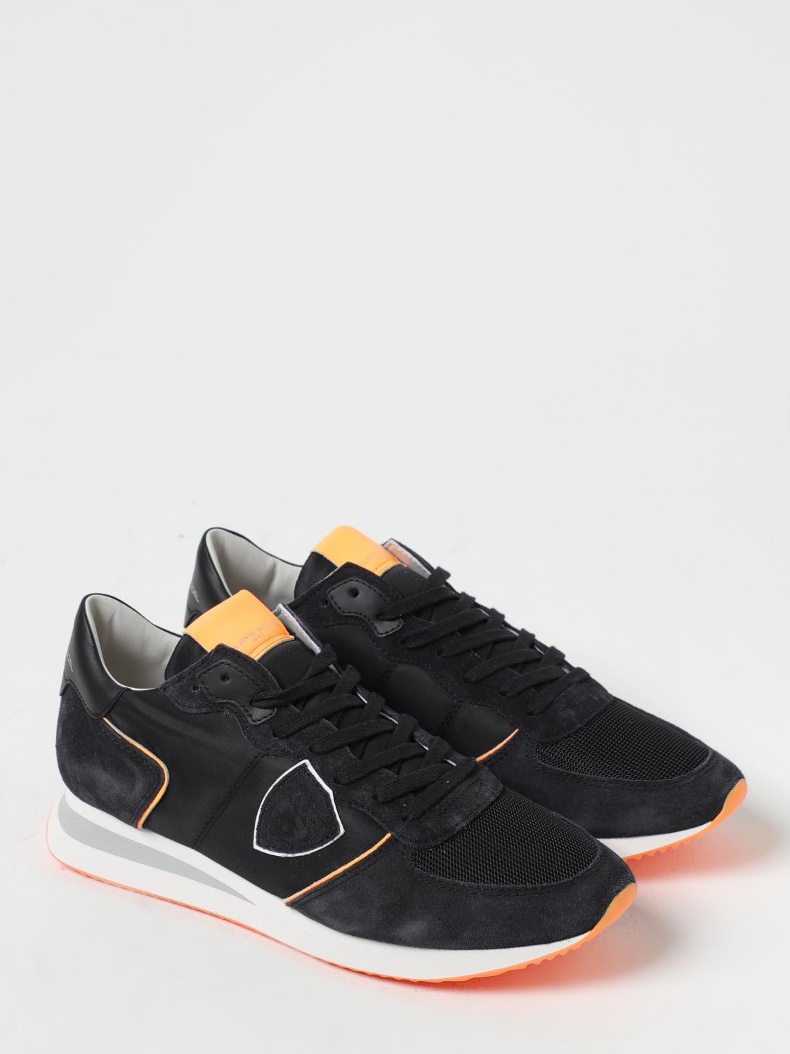 PHILIPPE MODEL SNEAKERS: Sneakers men Philippe Model, Black 1 - Img 2
