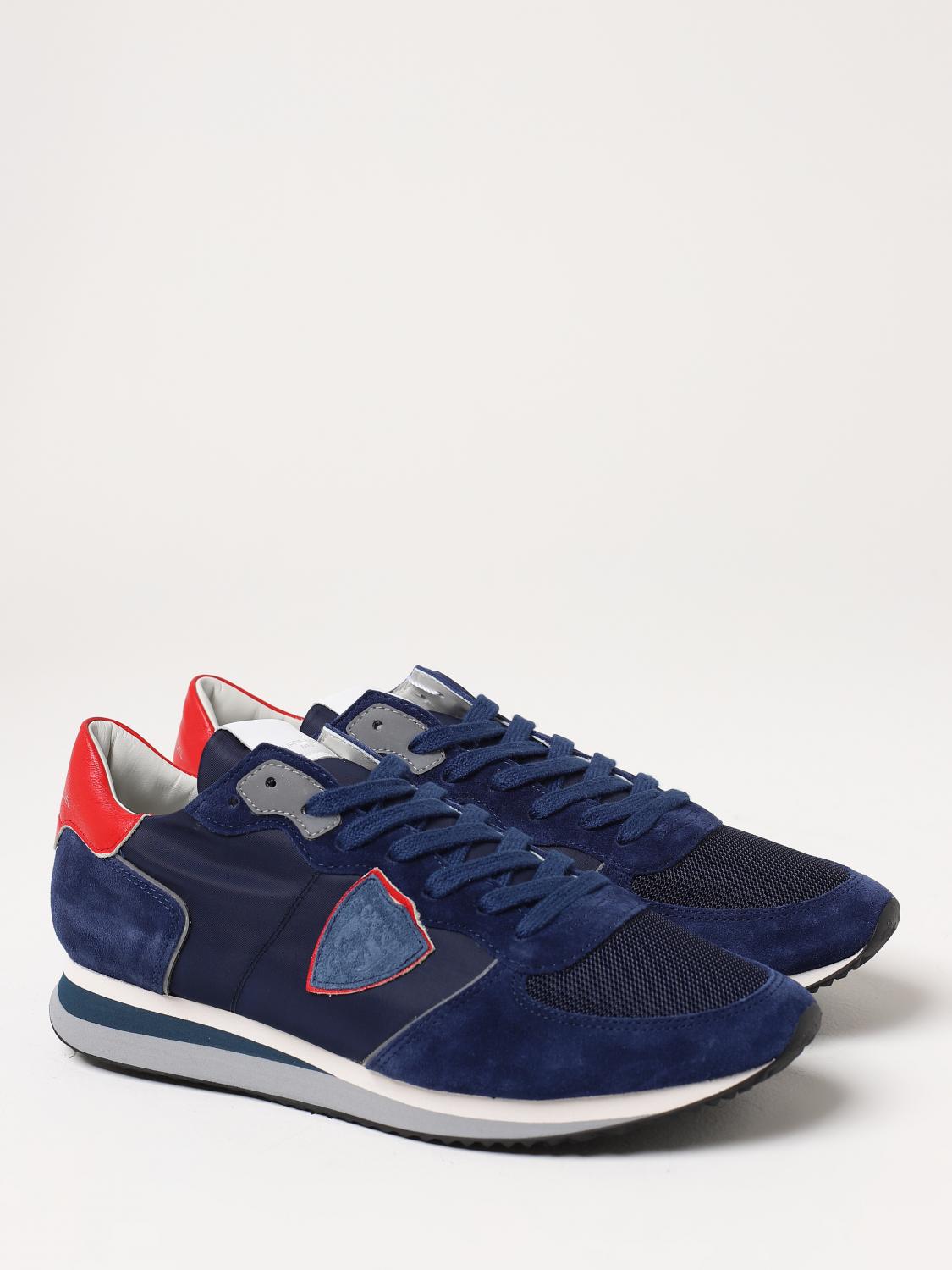 PHILIPPE MODEL TRAINERS: Trainers men Philippe Model, Blue 1 - Img 2