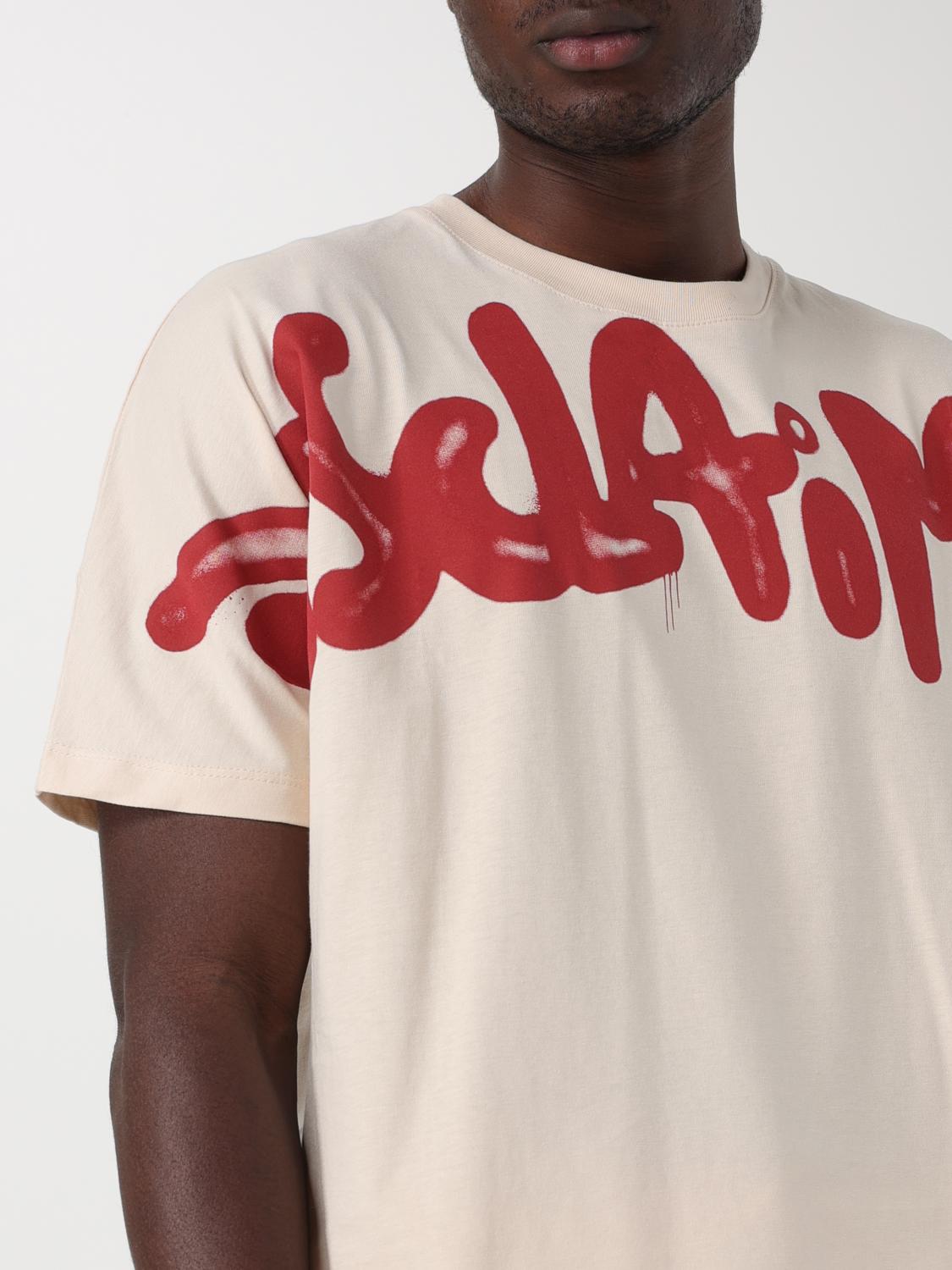 DISCLAIMER Tシャツ: Tシャツ レディース Disclaimer, イエロークリーム - Img 3
