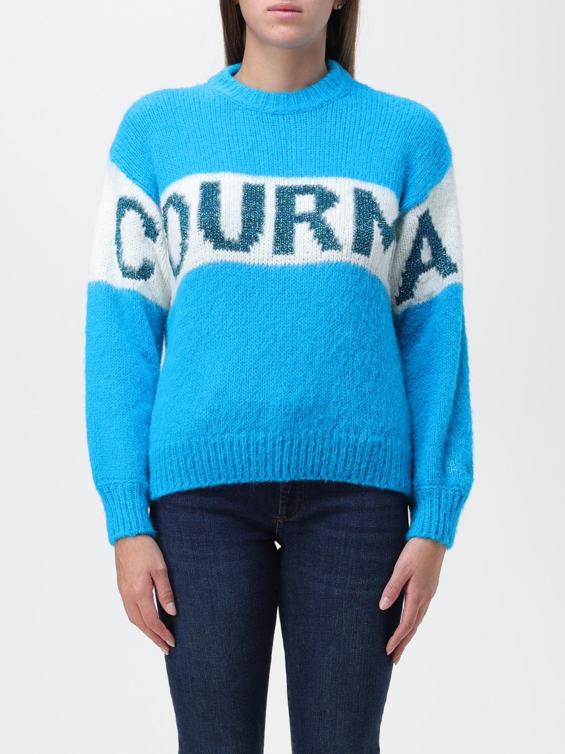 MC2 SAINT BARTH PULL: Pull femme Mc2 Saint Barth, Bleu Azur - Img 1