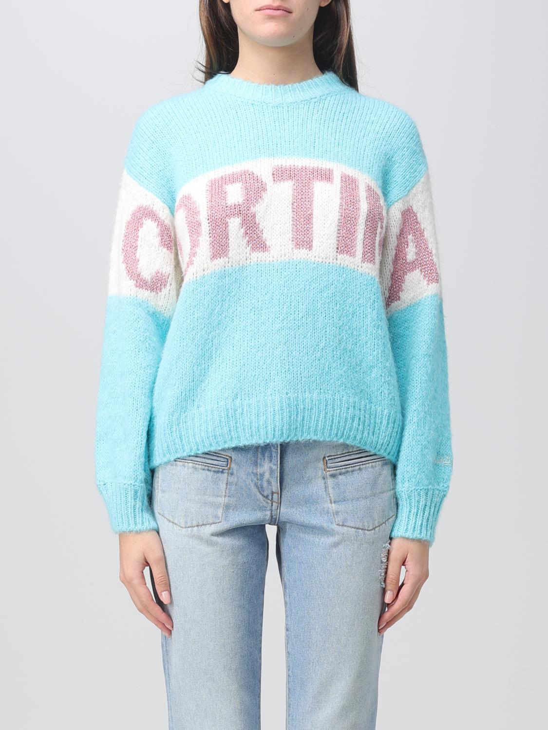 MC2 SAINT BARTH PULL: Pull femme Mc2 Saint Barth, Bleu Ciel - Img 1