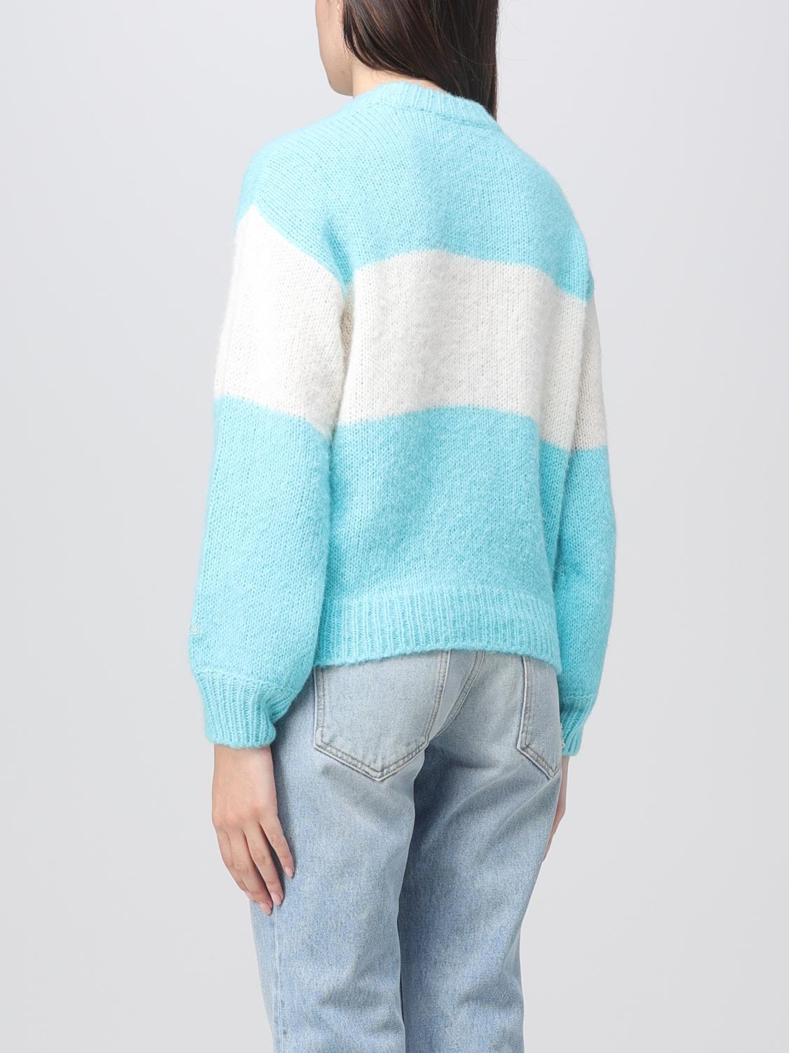 MC2 SAINT BARTH PULL: Pull femme Mc2 Saint Barth, Bleu Ciel - Img 2