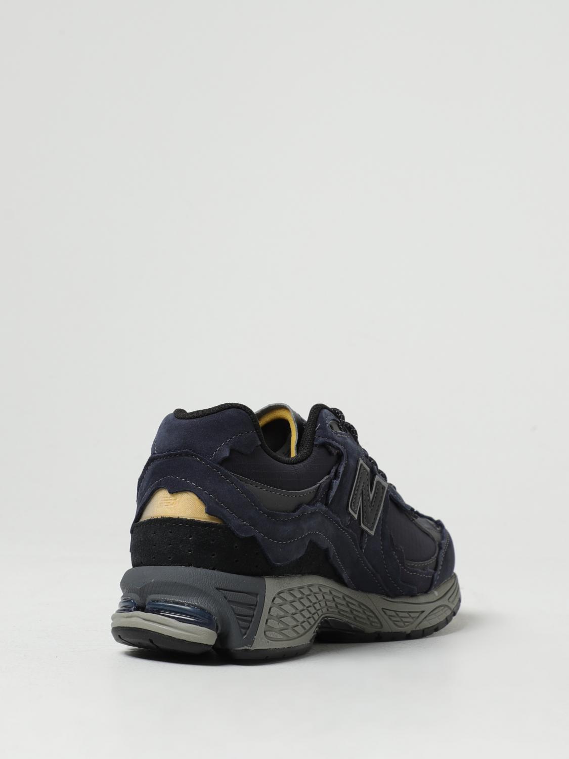 NEW BALANCE SNEAKERS: Sneakers 2002RD New Balance in nabuk e nylon, Nero - Img 3