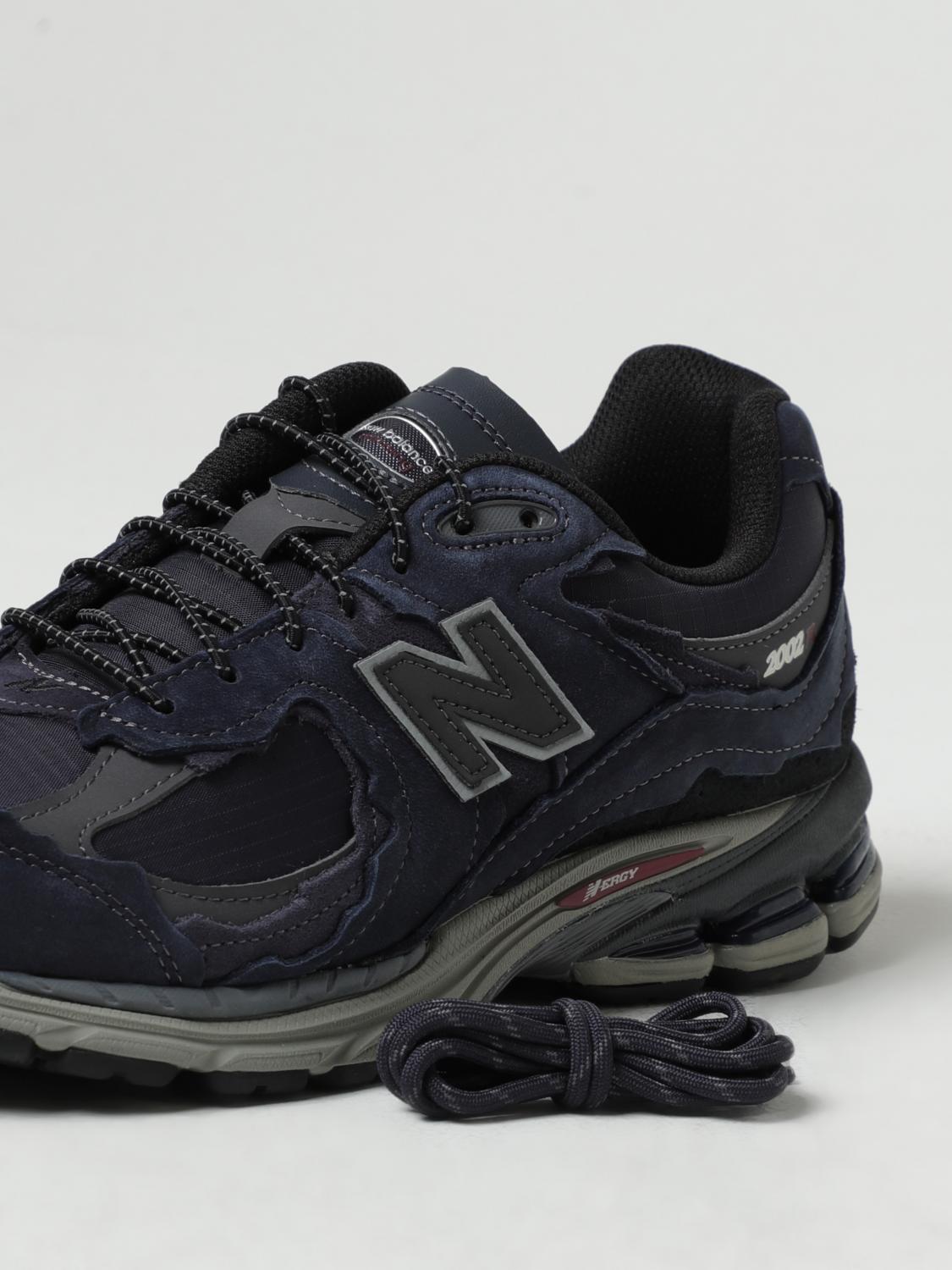 NEW BALANCE SNEAKERS: Sneakers 2002RD New Balance in nabuk e nylon, Nero - Img 4