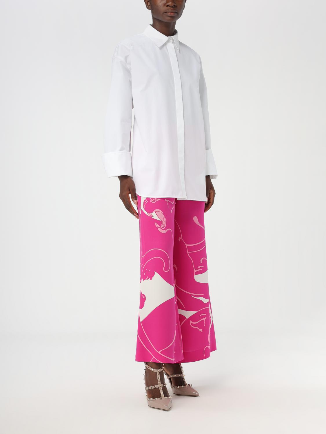 VALENTINO CAMICIA: Camicia Valentino in cotone, Bianco - Img 2