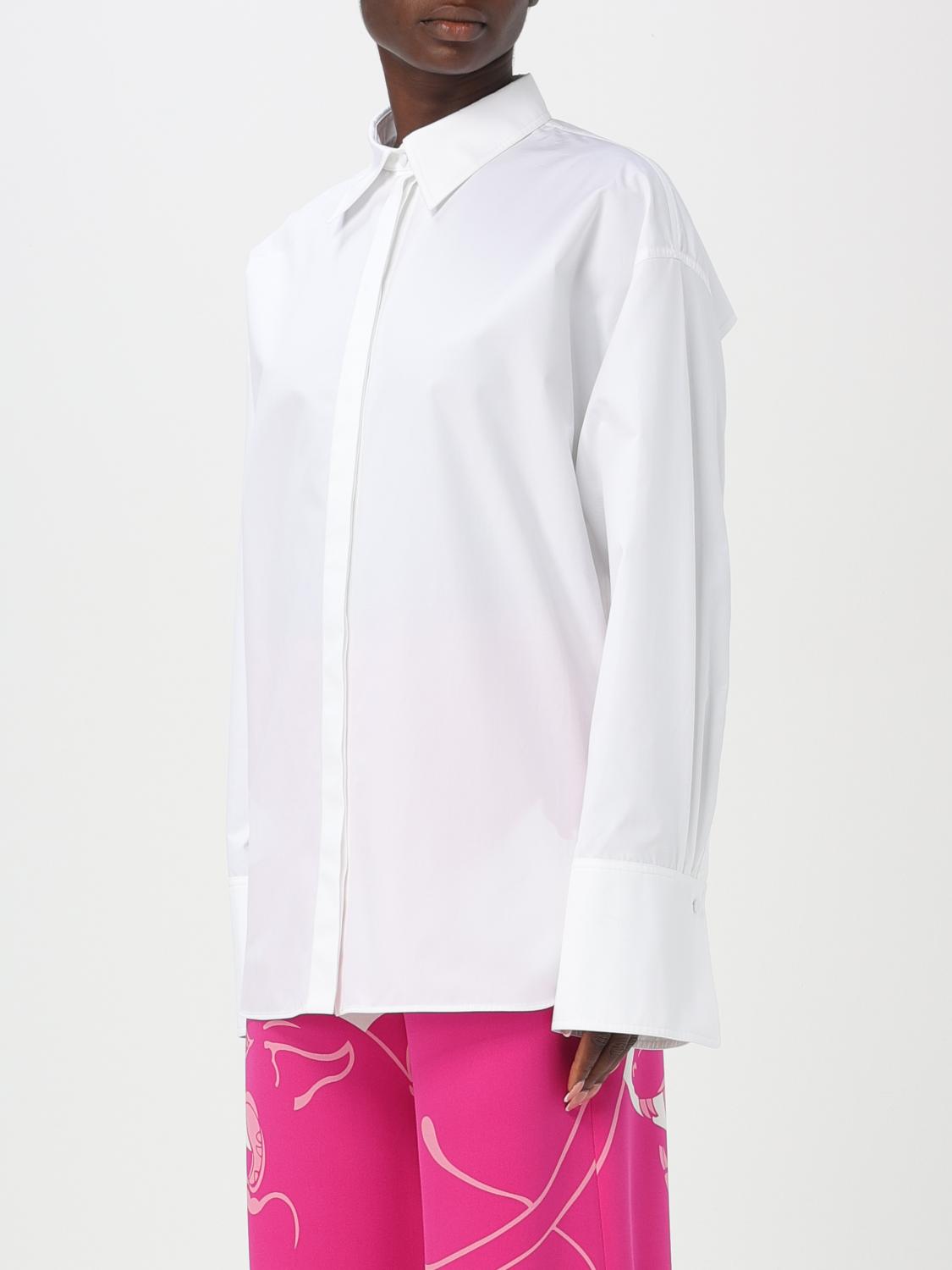 VALENTINO CAMICIA: Camicia Valentino in cotone, Bianco - Img 4